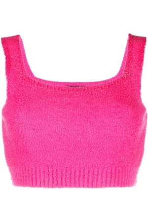 UNDERCOVER Top corto tejido