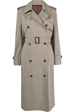 Totême Gabardina con motivo pied de poule