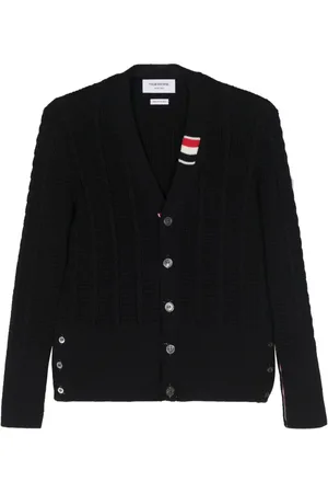 Thom Browne Cárdigan en tejido de ochos