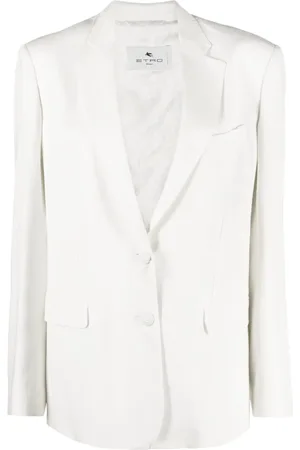 Etro Blazer texturizado con botones
