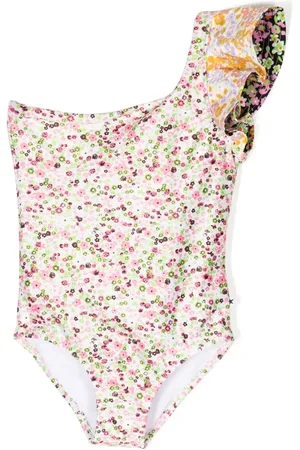 Molo Traje de baño con estampado floral y tira en un hombro