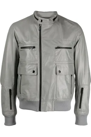 UNDERCOVER Chamarra biker con cierre