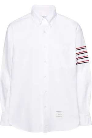 Thom Browne Camisa con motivo 4-Bar