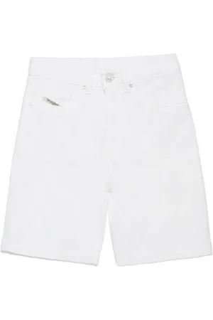 Diesel Shorts JoggJeans con aplique del logo