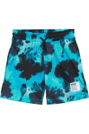Msgm Shorts de playa Watercolour