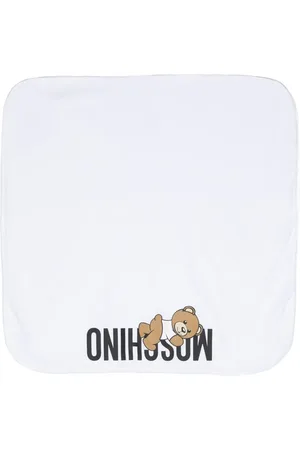 Moschino Manta con motivo Teddy Bear de 70cm x 70xm