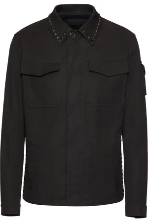 VALENTINO GARAVANI Camisa con diseño de dos bolsillo y apliques