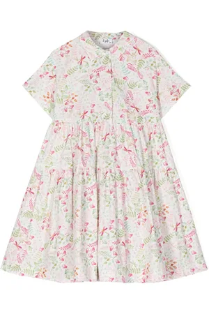 Il gufo Vestido con estampado floral