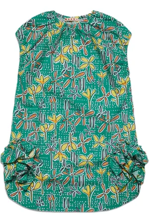 Marni Vestido con detalle de volantes