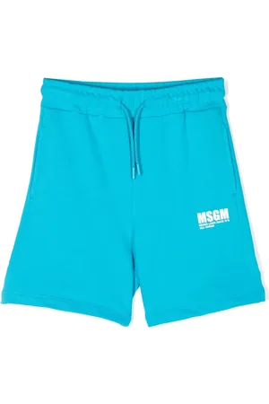 Msgm Shorts con logo estampado