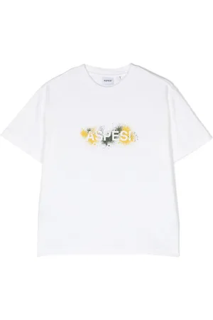 Aspesi Playera con logo estampado
