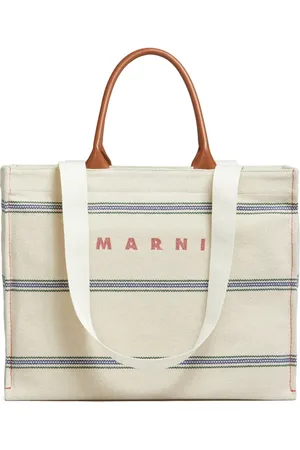 Marni Tote con logo bordado