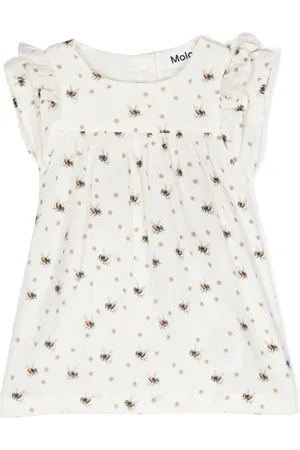 Molo Vestido con abeja estampadas