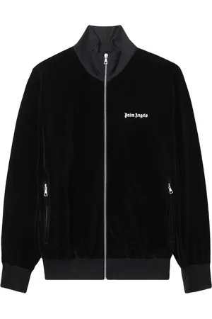 Palm Angels Chamarra deportiva con logo estampado