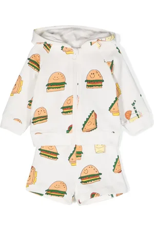 Stella McCartney Set de shorts y hoodie Silly Sandwich
