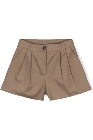 DOUUOD KIDS Shorts de vestir con pinzas
