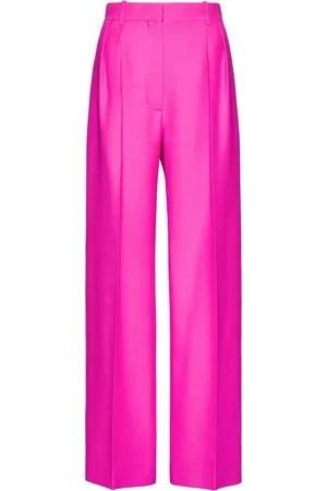 VALENTINO GARAVANI Pantalones de vestir Crepe Couture anchos