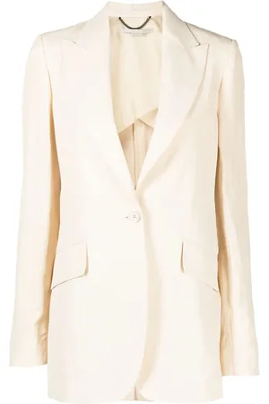 Stella McCartney Blazer con botones y solapas de pico