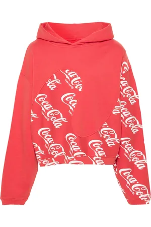 ERL Hoodie con estampado Coca-Cola
