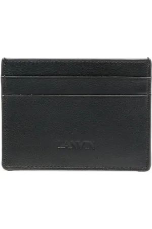 Lanvin Tarjetero con logo en relieve
