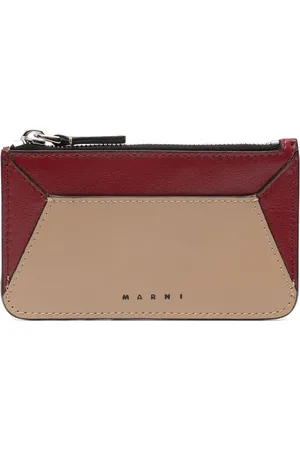 Marni Tarjetero con logo estampado