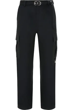 J.W.Anderson Pantalones cargo con cinturón y candado