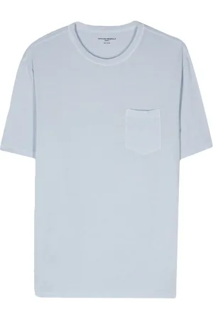 OFFICINE GENERALE Playera con bolsillo en el pecho