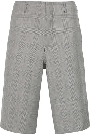Comme des Garçons Shorts con estampado de cuadros