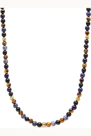 Nialaya Collar con cuentas de gemas