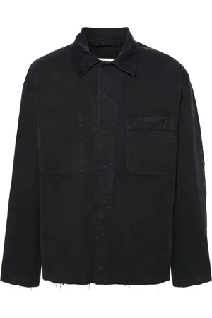 Maison Margiela Sobrecamisa con dobladillo sin rematar
