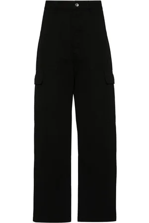 Rick Owens Pantalones cargo con diseño recto