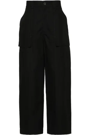 STUDIO NICHOLSON Pantalones tapered estilo gabardina