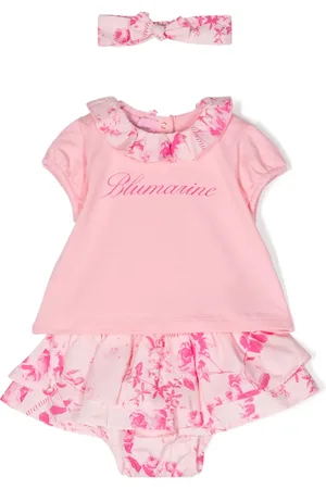 MISS BLUMARINE Set de falda con estampado floral