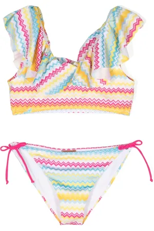 Missoni Set de bikini con estampado gráfico