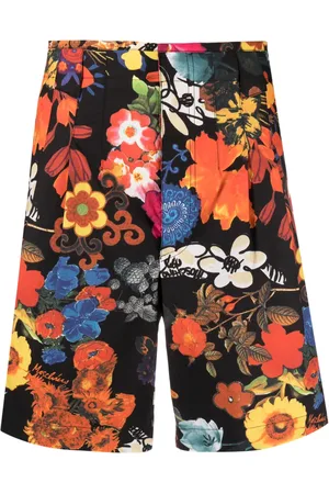 Moschino Bermudas con estampado floral