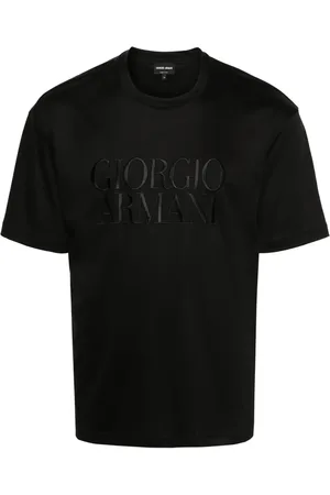 Giorgio Armani Playera con logo bordado