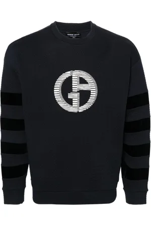 Giorgio Armani Sudadera con logo bordado