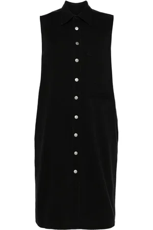 Maison Margiela Vestido midi de mezclilla