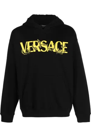 VERSACE Hoodie con logo estampado