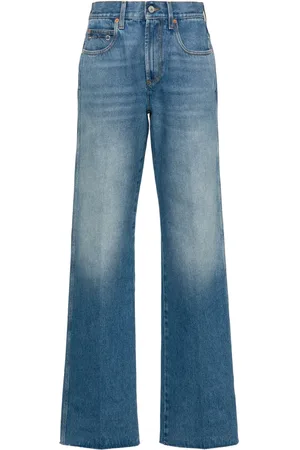 Gucci Jeans anchos de tiro bajo