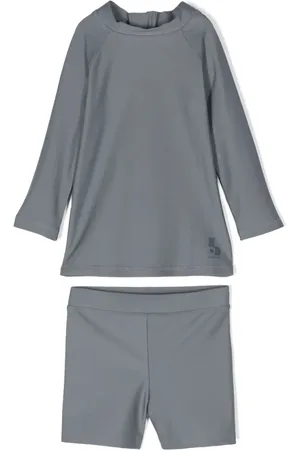 BONPOINT Traje de baño con logo estampado