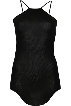Rick Owens Camiseta tejida de canalé Scorpio