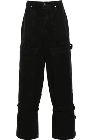 OFF-WHITE Pantalones carpenter con detalle de correa