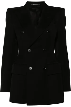 Balenciaga Blazer Hourglass con doble botonadura
