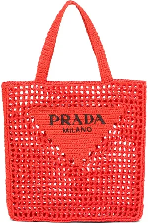 Prada Tote con logo triangular