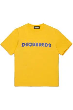 Dsquared2 Playera stretch con logo estampado