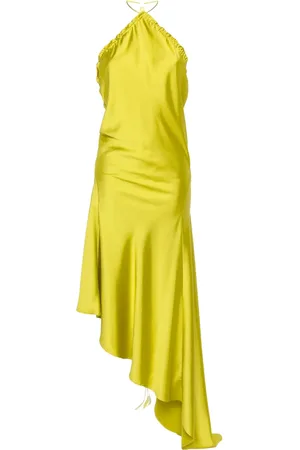 The Attico Vestido midi con diseño fruncido
