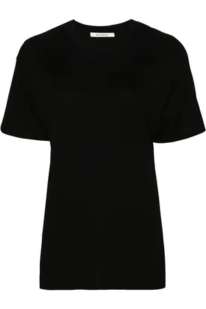 Gauchere Playera de canalé fino