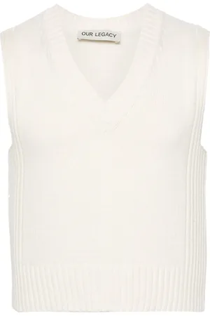 OUR LEGACY Chaleco con cuello en V