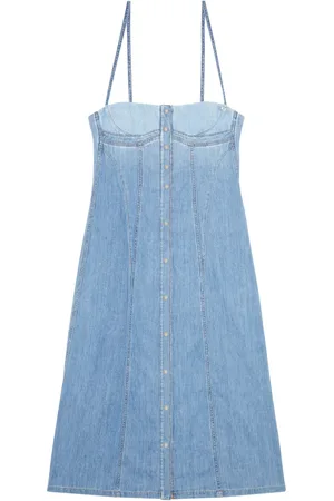 Diesel Vestido de mezclilla midi De-Dressy